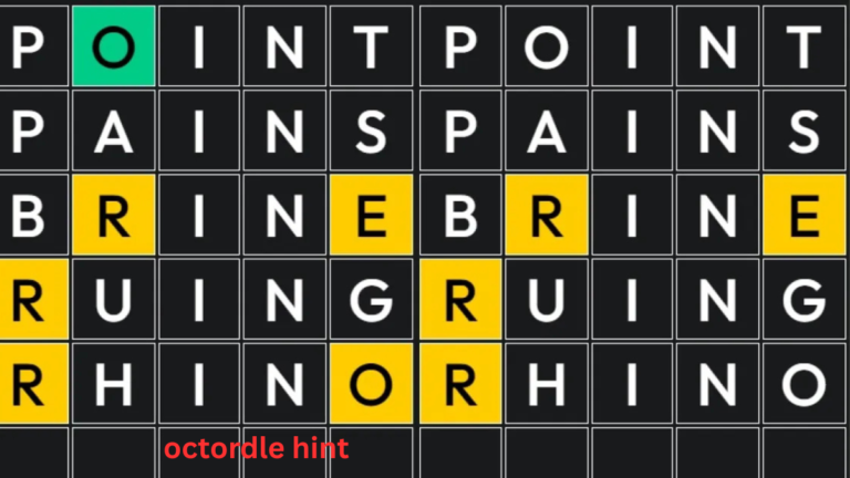 Octordle Hint