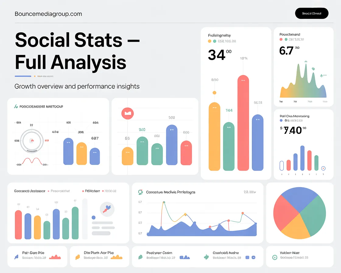 BounceMediaGroup.com Social Stats