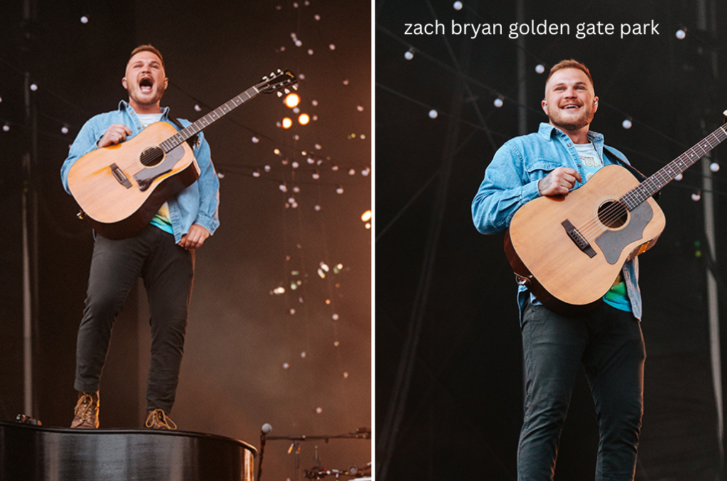 Zach Bryan Golden Gate Park