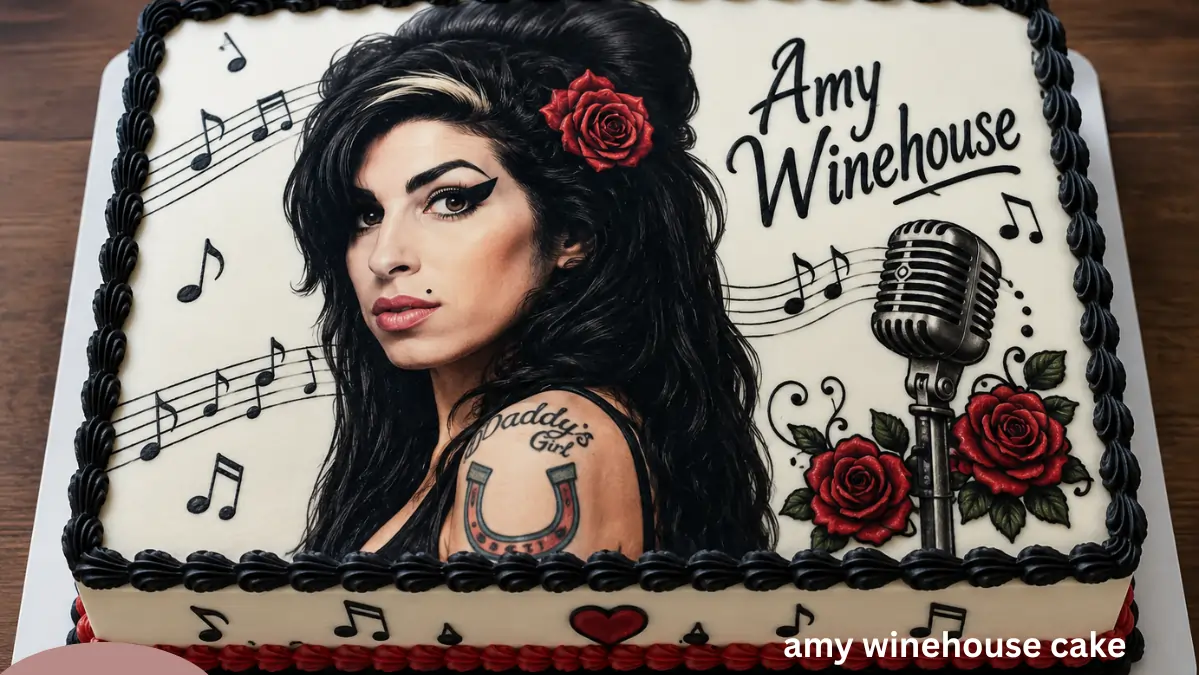 Amy Winehouse Cake amy winehouse cake