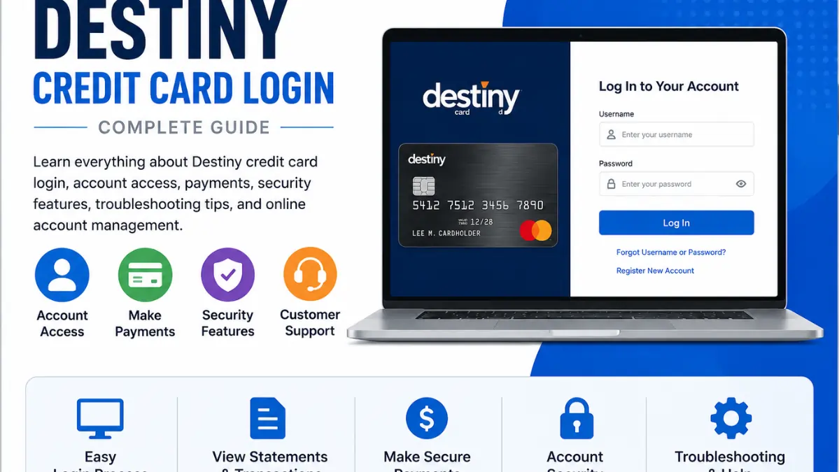 Destiny Credit Card Login Destiny Credit Card Login