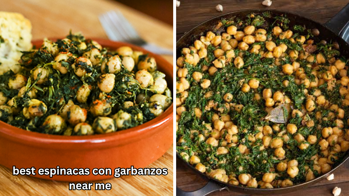 Best Espinacas Con Garbanzos Near Me